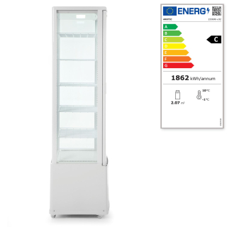 Chlazená skříň displeje, 270 l, Arktic, bílá, Bílá, 230V/290W, 550x520x(H)1870mm