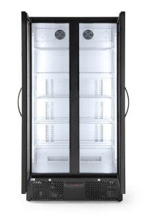 Zadní barová dvoudveřová chladnička, Arktic, 384L, Černá, 220-240V/365W, 940x635x(H)1983mm