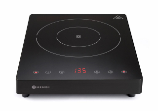 Indukční vařič 2000W, HENDI, Kitchen Line, 230V/2000W, 297x411x(H)57mm