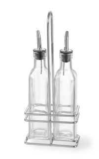 Menážky olej/ocet, HENDI, 2x0,237L, 0,47L, 115x60x(H)325mm