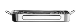 Pečicí plech, HENDI, 385x275x(H)60mm