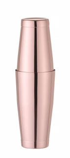 Boston shaker BarUp Tin-on-Tin, měděný, 800 ml