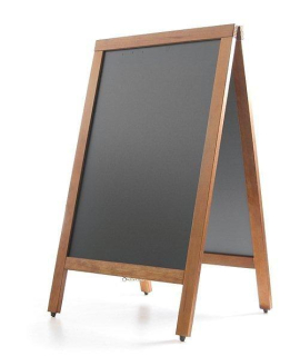 Stojací tabule HENDI na denní nabídku, 500 × 450 × 850 mm
