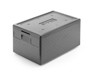 Termobox HENDI Kitchen Line na jídlo, černý, 46 l