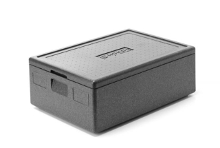 Termobox HENDI Kitchen Line na jídlo, černý, 53 l