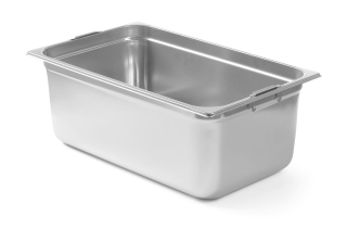 Gastronádoba HENDI Profi Line GN 1/1 se sklopnými držadly, 28 l, hloubka 200 mm