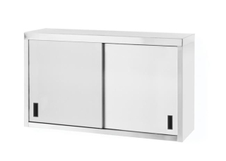 Nerezová závěsná skříň HENDI Profi Line s posuvnými dveřmi, 1000 × 300 × 600 mm