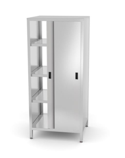 Průchozí skříň s posuvnými dveřmi, HENDI, Kitchen Line, 800x700x(H)1800mm