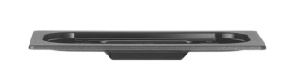 Víko z černého polykarbonátu pro nádoby GN, HENDI, GN 1/3, Černá, 325x176mm