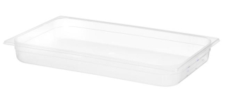 Kontejner GN 1/1 HACCP, HENDI, GN 1/1, 9L, Průhledná, 530x325x(H)65mm