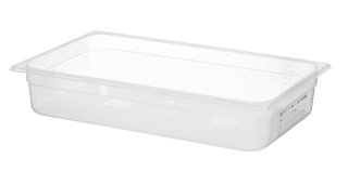 Kontejner GN 1/1 HACCP, HENDI, GN 1/1, 12L, Průhledná, 530x325x(H)100mm
