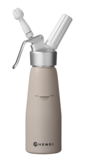 Láhev na šlehačku, HENDI, 0,5L, Taupe, ⌀80x(H)260mm