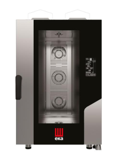 Paro-konvekční pec Millennial Black Mask Gastro 11x GN 1/1 - elektronicky ovládaná, plynová, Tecnoeka, 230V/700W, 17500kW, 730x849x(H)1231mm