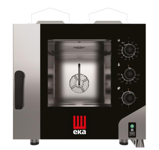 Paro-konvekční pec Millennial Smart Gastro, 5x GN 1/1 - elektromechanicky ovládaná, plynová, Tecnoeka, 230V/300W, 9300kW, 730x855x(H)801mm