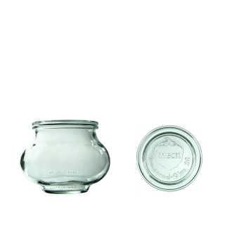 Sklenice WECK Selská 560 ml s víčkem 6 ks