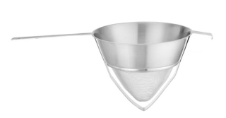 Zesílený nerezový kónický cedník HENDI, Ø 250 mm