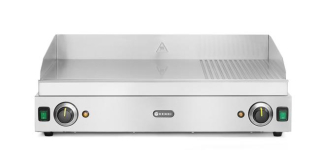 Mřížka 1/3 žebrovaná, HENDI, Profi Line, 2/3 plochý, 1/3 žebrovaný, 230V/3500W, 720x550x(H)245mm