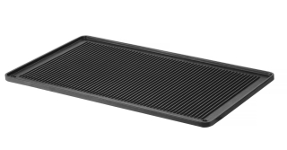 Grilovací deska, žebrovaná CONVECTOMAT GRILLPLATE, HENDI, GN 1/1, 530x325x(H)15mm