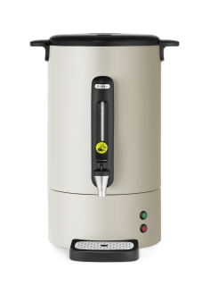 Perkolátor - design Bronwasser, HENDI, 14L, Bílá, 220-240V/1750W, 357x380x(H)502mm
