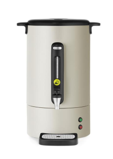 Perkolátor - design Bronwasser, HENDI, 14L, Bílá, 220-240V/1750W, 357x380x(H)502mm