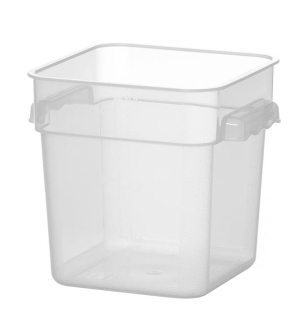 Nádoba na potraviny se stupnicí, HENDI, 3,8L, 190x190x(H)180mm