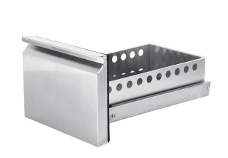 Zásuvka s výsuvy pro chladicí a mrazicí stoly s postranními jednotkami - sada 2 ks., Arktic, Profi Line, 300x545x(H)145mm