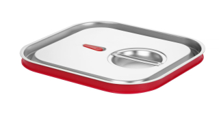 Víko pro nádoby GN se silikonovým těsněním, HENDI, Kitchen Line, GN 2/3, 354x325mm
