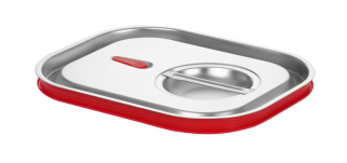 Víko pro nádoby GN se silikonovým těsněním, HENDI, Kitchen Line, GN 1/2, 265x325mm