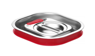 Víko pro nádoby GN se silikonovým těsněním, HENDI, Kitchen Line, GN 1/6, 156x142mm