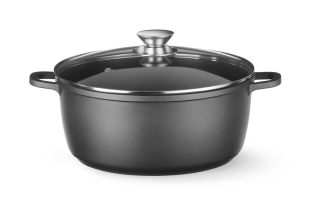 Hliníkový kastrol HENDI s nepřilnavým povrchem, 9 l