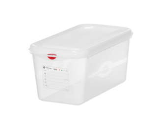 Kontejner GN 1/3 polypropylen, HENDI, GN 1/3, 6L, Průhledná, 325x176x(H)150mm