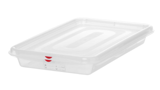 Nádoba GN 1/1, polypropylen, HENDI, GN 1/1, 8L, Průhledná, 530x325x(H)65mm