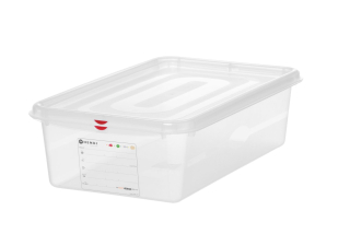 Nádoba GN 1/1, polypropylen, HENDI, GN 1/1, 21L, Průhledná, 530x325x(H)150mm