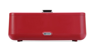 Chafing dish UNIQ, HENDI, designed by Robert Bronwasser, Červená, 220-240V/700W, 607x402x(H)245mm