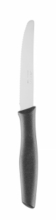 Stolní nůž, vroubkovaný, řada NOVA, Arcos, NOVA, Černá, (L)220mm