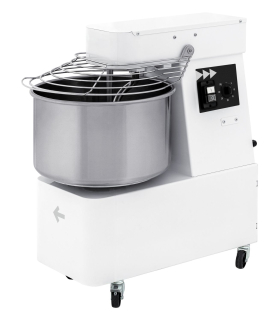 Spirálové míchadlo s pevnou mísou 22 l, Prismafood, 56 kg/h, 22L, 400V/1100W, 385x670x(H)725mm