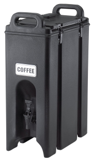 Termos na nápoje Cambro Camtainer s kohoutkem, černý, 17,9 l