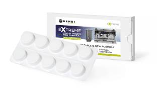 Extreme Coffee Tablets NEW FORMULA profesionální čistící prostředek na kávovary, HENDI, 10 tabletek v blistru
