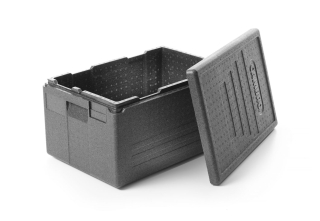 Termoizolační box Cam GoBox Economy 46 l, GN 1/1, GN 1/2, Cambro, Černá, 600x400x(H)316mm
