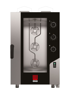 Konvektomat Millennial Smart Gastro, 11x GN 1/1 - elektromechanicky ovládaná, plynová, Tecnoeka, 230V/700W, 17500kW, 730x855x(H)1231mm
