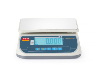 Maloobchodní váha LCD s legalizací, řada SRP+, 30 kg, TEM, 295x320x(H)120mm