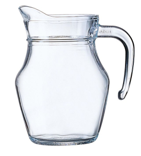 Džbán Arc, Arcoroc, 0,5L, Průhledná, xx(H)146mm