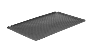 Perforovaný nepřilnavý pečicí plech HENDI se 4 okraji, 600 × 400 mm