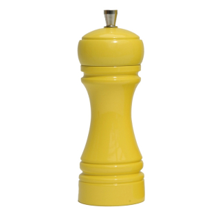 De Buyer | Mlýnek na pepř, řada JAVA, lesklý žlutý, velikost 14 cm