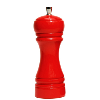 De Buyer | Mlýnek na sůl, řada JAVA, červený, velikost 14 cm