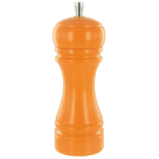 De Buyer | Mlýnek na sůl, řada JAVA, oranžový, velikost 14 cm