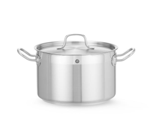 HENDI | Střední hrnec s poklicí, Profi Line, objem  7L, ⌀240x(H)150mm