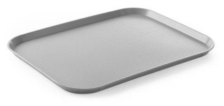 HENDI | Tác, podnos polypropylénový Fast Food BIG, barva Světle šedá, 350x450x(H)20mm
