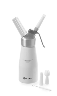 Šlehačková láhev, HENDI, Kitchen Line, 0,25L, ø80x(H)200mm