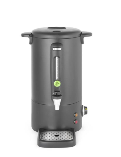 HENDI | Bojler na horké nápoje, Design by Bronwasser, jednoplášťový objem 9L, matně černý, 220-240V/950W, 309x333x(H)450mm